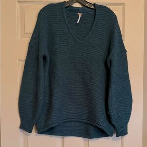 Cozy Teal Knit sweater